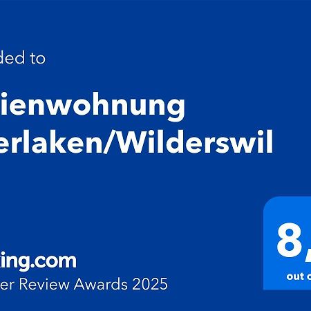 Ferienwohnung Interlaken/Wilderswil Bagian luar foto